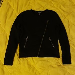 Banana Republic knit moto jacket